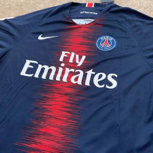 PSG Home 18/19 Jersey Ligue 1 version MBAPPE#7 - Picture 3 of 8